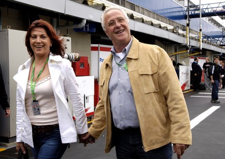 Rolf Schumacher Father Michael Arrives His Editorial Stock Photo