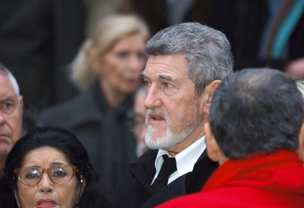 Actor Patrick Prejean Attends Funeral French Editorial Stock Photo 