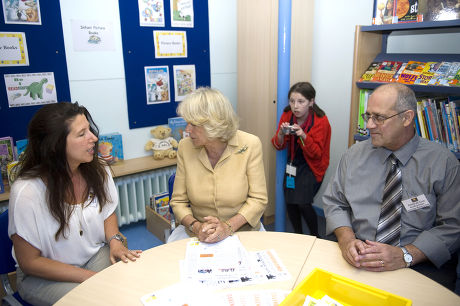 Camilla, Duchess Of Cornwall visits Cavendish Primary School in Chiswick, London, Britain - 21 Jun 2011