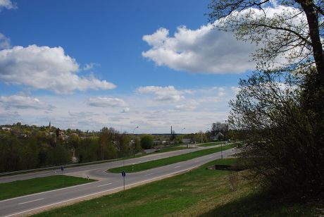 Modern Motorway Naujoji Vilnia Lithuania Editorial Stock Photo - Stock ...