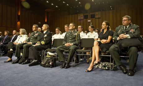 Senate Intelligence Committee hearing on nomination of General Petraeus to be director of the CIA, Washington, DC, America - 23 Jun 2011
