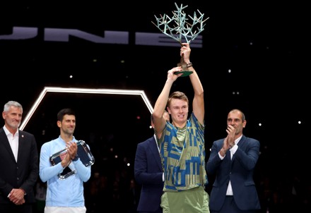 Holger Rune Denmark Celebrates Winning Tournament Editorial Stock Photo ...