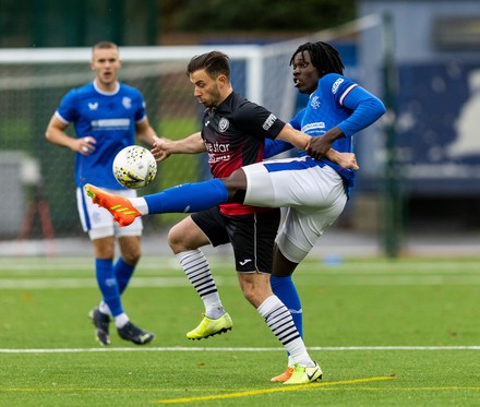 Rangers B Team Defender Johnly Yfeko Editorial Stock Photo - Stock ...