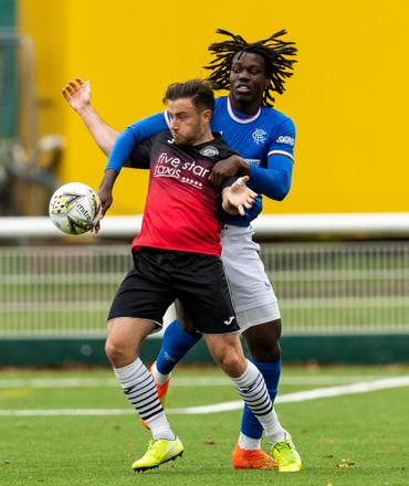 Rangers B Team Defender Johnly Yfeko Editorial Stock Photo - Stock ...