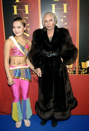 French Singer Marie Laforet Attends Premiere Editorial Stock Photo