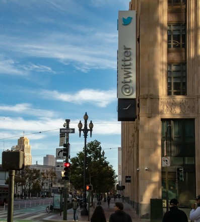 Exterior Twitter Headquarters San Francisco California Editorial Stock ...