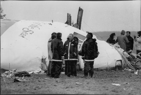 Lockerbie Air Crash Investigators Cockpit Aircraft Editorial Stock ...