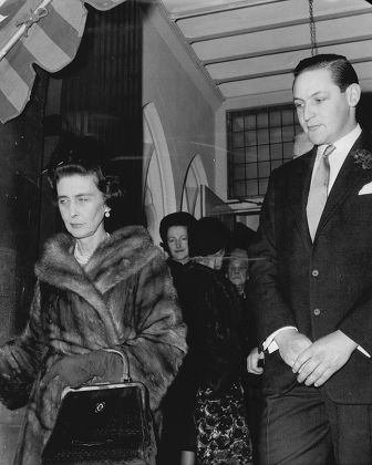 Princess Marina Duchess Kent Leaving Wedding Editorial Stock Photo ...