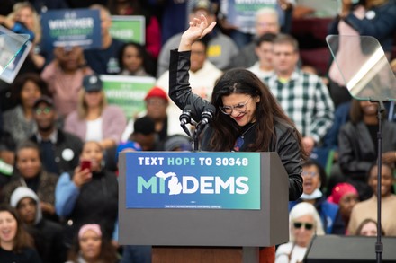 __COUNT__ Michigan Congresswoman Rashida Tlaib speaks in Detroit - 29 ...