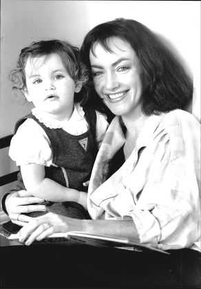 Actress Susan Gilmore With Her Daughter Emma In 1988.