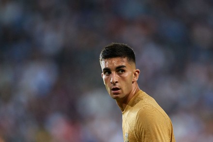 Ferran Torres Fc Barcelona Looks On Editorial Stock Photo - Stock Image ...