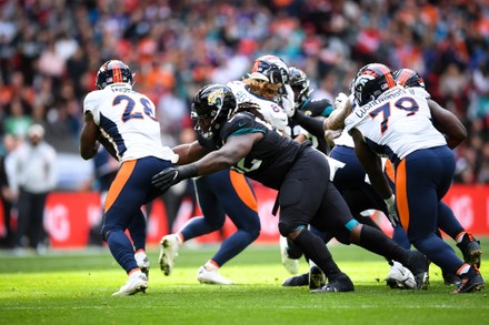 250 Denver broncos vs jacksonville jaguars nfl Stock Pictures