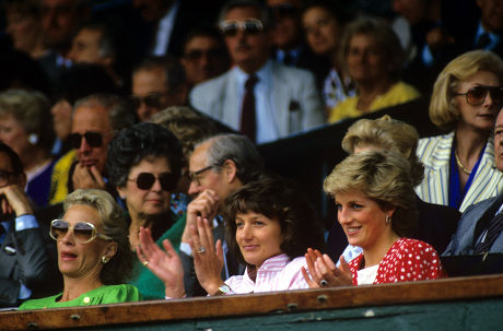 20 Princess diana 1987 wimbledon Stock Pictures, Editorial Images and
