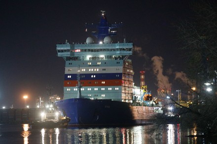 Russian Icebreaker Project 22220 Ural Worlds Editorial Stock Photo ...