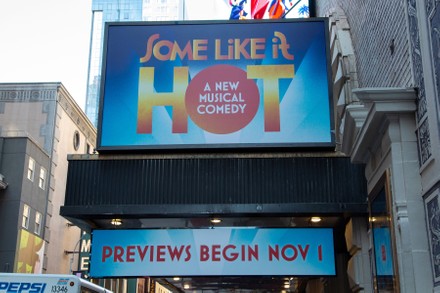 New Marquee Some Like Hot Seen Editorial Stock Photo - Stock Image