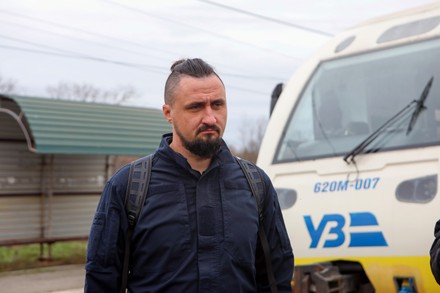 Ukrzaliznytsia Ceo Oleksandr Kamyshin Partakes Test Editorial Stock ...
