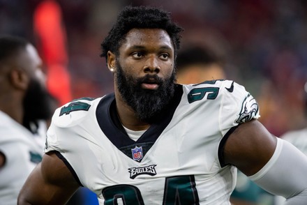 Philadelphia Eagles' Josh Sweat in action during an NFL divisional round  playoff football game, Saturday, Jan. 21, 2023, in Philadelphia. (AP  Photo/Matt Rourke Stock Photo - Alamy