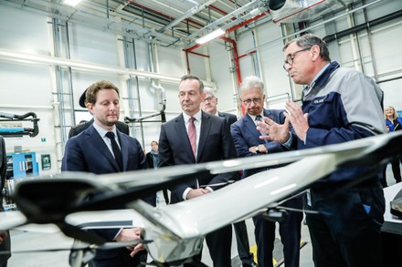 __COUNT__ French And German Ministers Of Transport Visit The Airbus ...