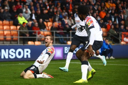 Luke Berry Luton Town Celebrates Scoring Editorial Stock Photo Stock
