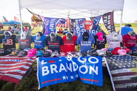 Merchandise Sale Campaign Rally Former President Editorial Stock Photo ...