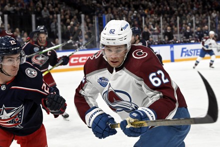 Artturi Lehkonen Colorado Avalanche During 2022 Editorial Stock Photo ...