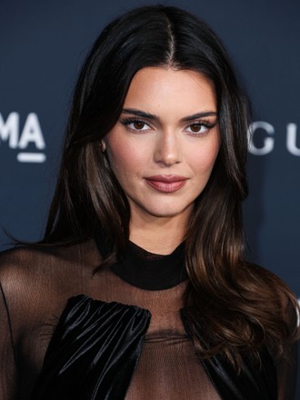 Kendall Jenner Arrives 11th Annual Lacma Editorial Stock Photo - Stock 