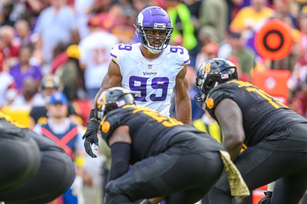 Danielle Hunter #99 Touchdown Photographic Print for Sale by