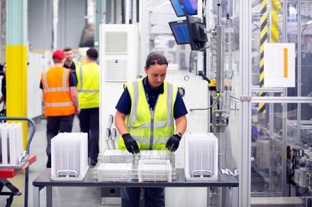 Workers Envisions Gigafactory Sunderland North East Editorial Stock ...