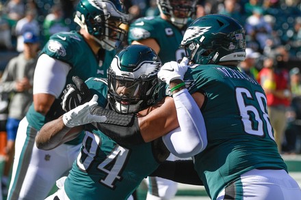 Philadelphia Eagles' Josh Sweat in action during an NFL divisional round  playoff football game, Saturday, Jan. 21, 2023, in Philadelphia. (AP  Photo/Matt Rourke Stock Photo - Alamy