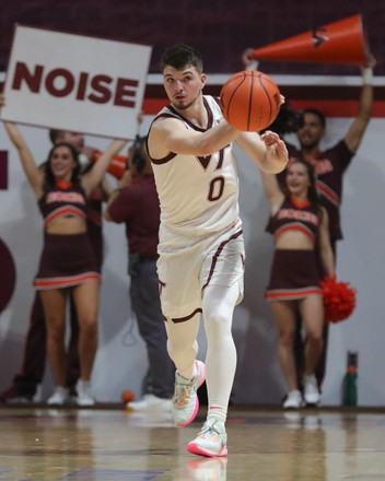 Virginia Tech Hokies Guard Hunter Cattoor Editorial Stock Photo - Stock ...