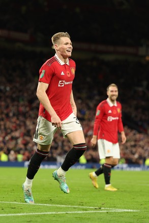 Scott Mctominay Manchester United Celebrates His Editorial Stock Photo ...