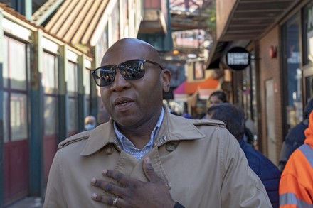 Queens Borough President Donovan Richards Poses Editorial Stock Photo ...