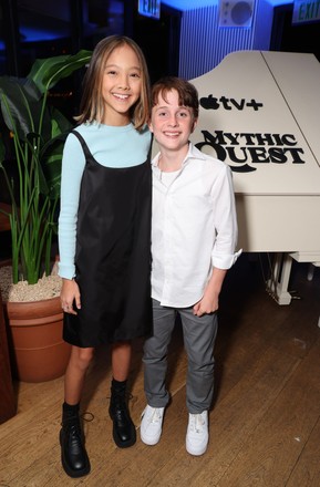 Isla Rose Hall Judah Prehn Attend Editorial Stock Photo - Stock Image