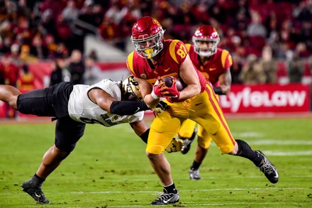 Los Angeles Ca Trojans Tight End Editorial Stock Photo - Stock Image ...