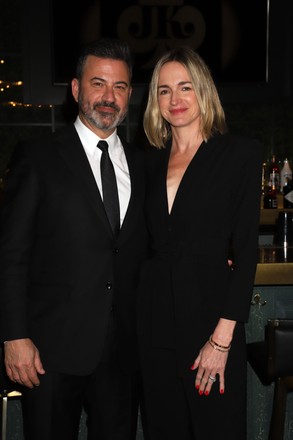 Jimmy Kimmel Molly Mcnearney Editorial Stock Photo - Stock Image