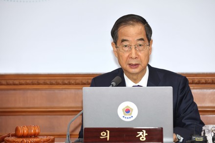 South Korean Prime Minister Han Ducksoo Editorial Stock Photo - Stock ...