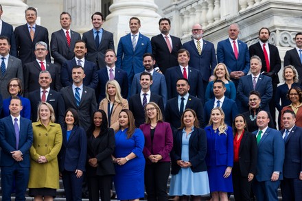 Representativeselect Pose Group Photo Outside Us Editorial Stock Photo ...