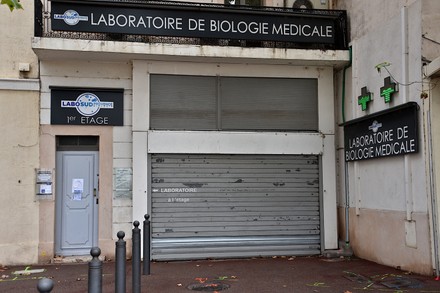 View Facade Medical Biology Laboratory Closed Editorial Stock Photo ...