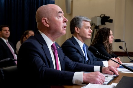 Homeland Security Secretary Alejandro Mayorkas L Editorial Stock Photo ...