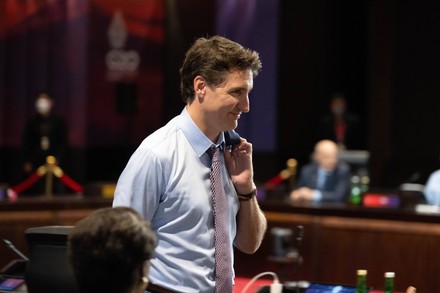 Prime Minister Canada Justin Trudeau Presidents Editorial Stock Photo