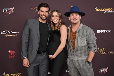 Josh Swickard Lauren Swickard Shaun Paul Editorial Stock Photo - Stock
