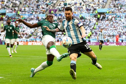 Lionel Messi Argentina Saud Abdulhamid Saudi Editorial Stock Photo ...