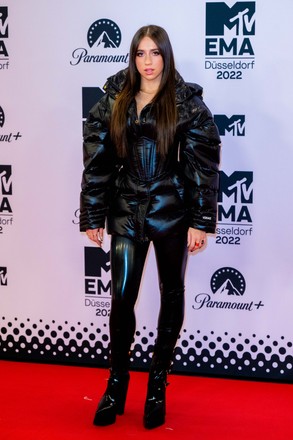 Tate Mcrae Attending 2022 Mtv Emas Editorial Stock Photo - Stock Image ...