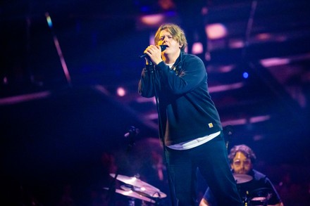 Lewis Capaldi Attending 2022 Mtv Emas Editorial Stock Photo - Stock ...