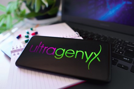 This Photo Illustration Ultragenyx Logo Displayed Editorial Stock Photo ...