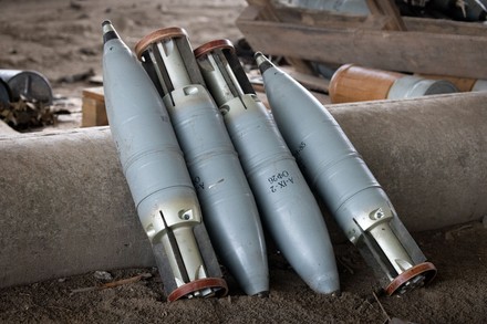 Heavily Shelled Ukranian Tank Position Ammo Editorial Stock Photo ...