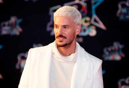 Matthieu Tota Aka M Pokora Arrives Editorial Stock Photo - Stock Image ...