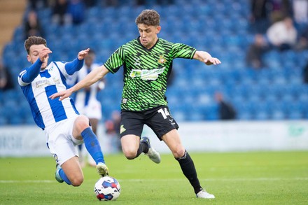 Alex Newby Colchester United Challenges Harrison Editorial Stock Photo ...