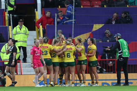 Australias Jess Sergis Celebrates After Scoring Editorial Stock Photo ...