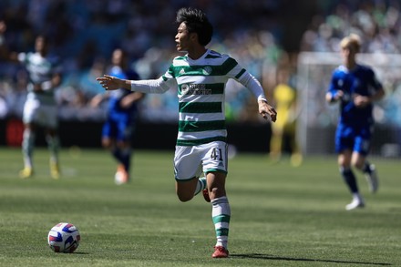 Reo Hatate Celtic Looks Passing Option Editorial Stock Photo  Stock